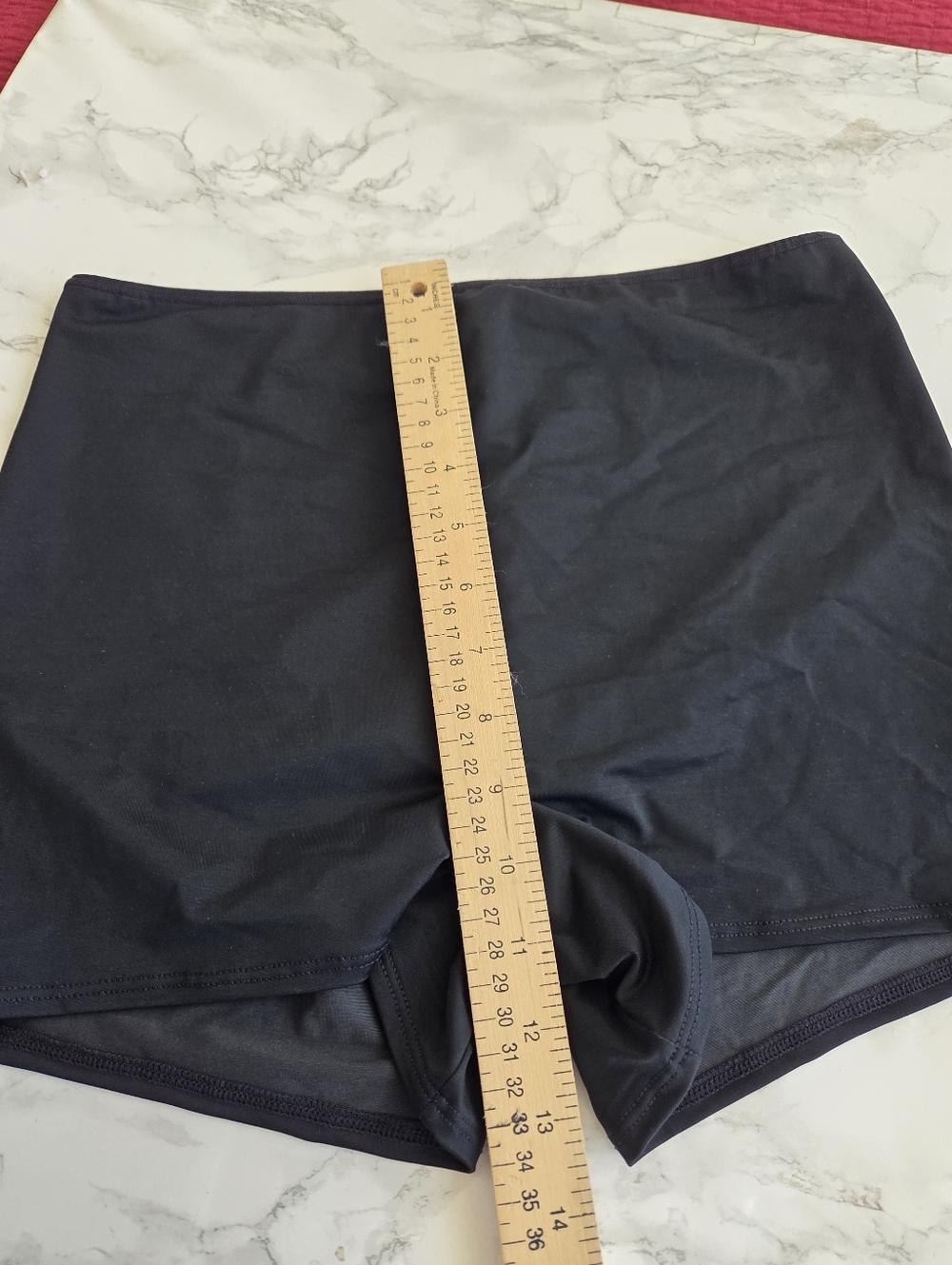 Leonisa HIGH WAISTED TUMMY CONTROL SHAPEWEAR SHORTS Black Tan XL - Picture 12 of 14